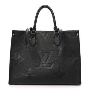 Louis Vuitton  Empreinte Monogram Giant Onthego MM Black