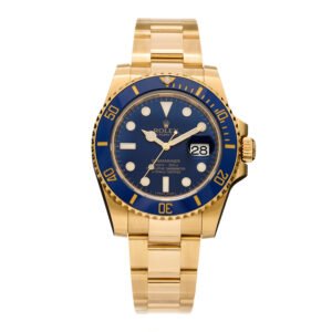 Rolex 18K Yellow Gold 40mm Submariner Date Watch